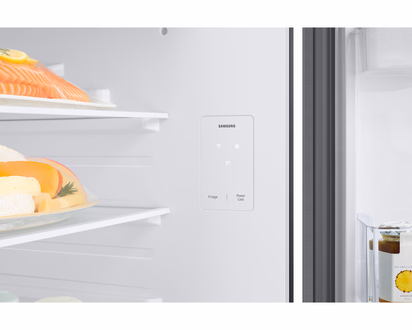 Refrigeradora Samsung 18 Pies  con Dispensador RT53DG6224S9AP Plateada - imagen 5
