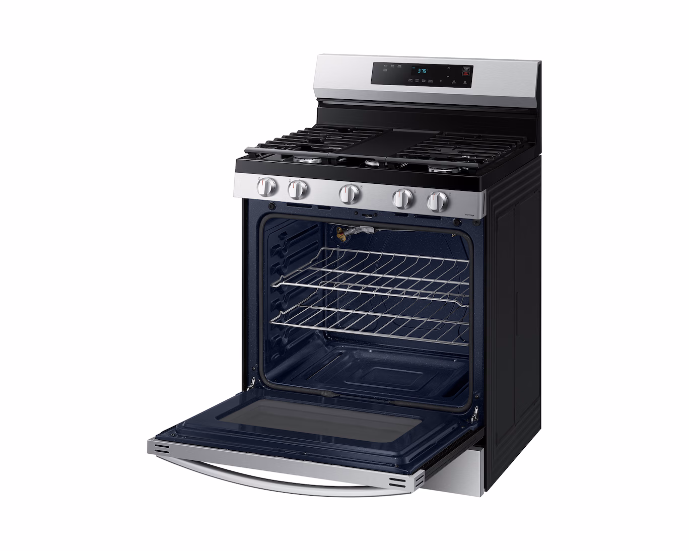 Cocina a Gas  Samsung 30" 5 Quemadores Horno Wi-Fi  Plancha NX60A6115SS/AP - imagen 4