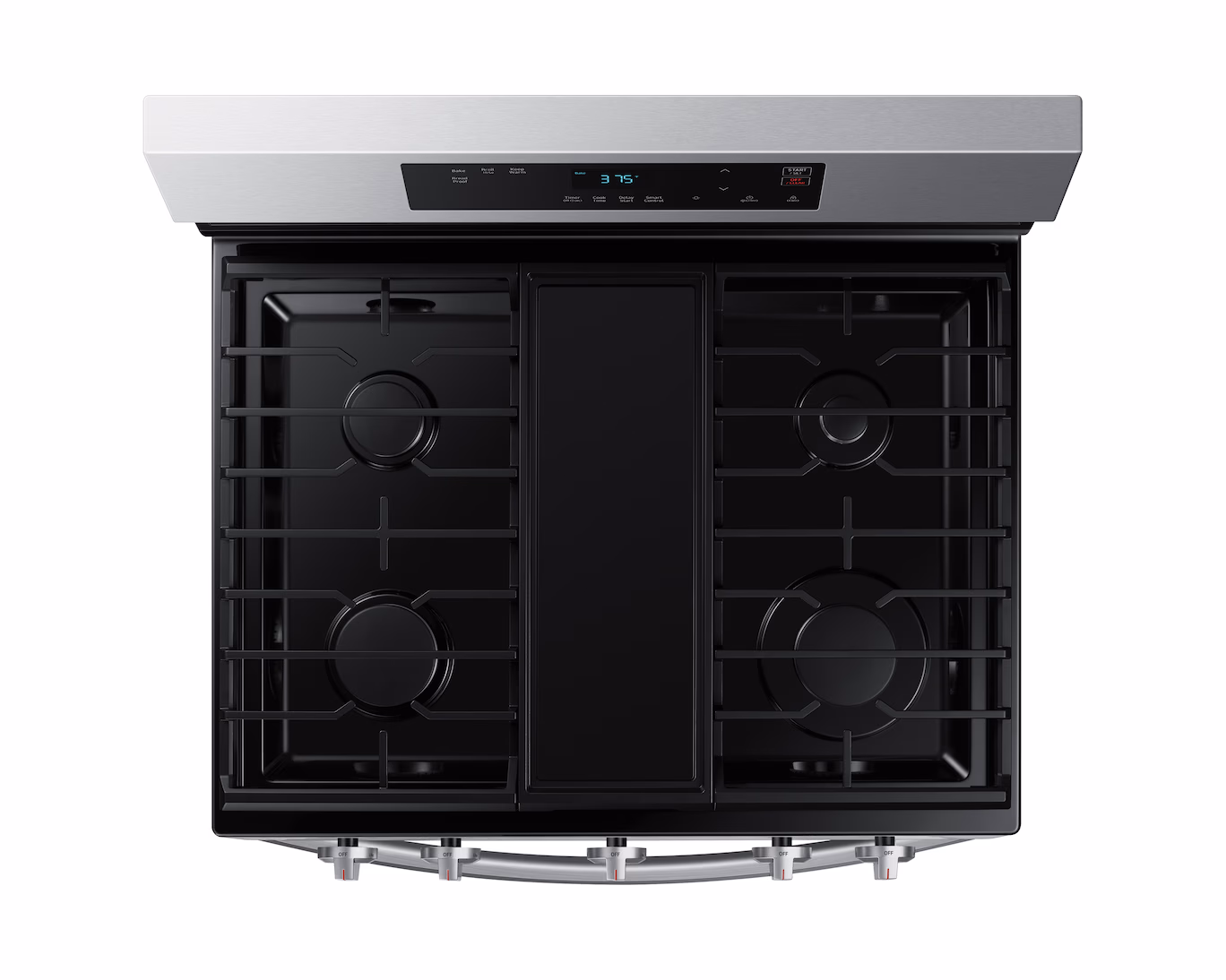 Cocina a Gas  Samsung 30" 5 Quemadores Horno Wi-Fi  Plancha NX60A6115SS/AP - imagen 5