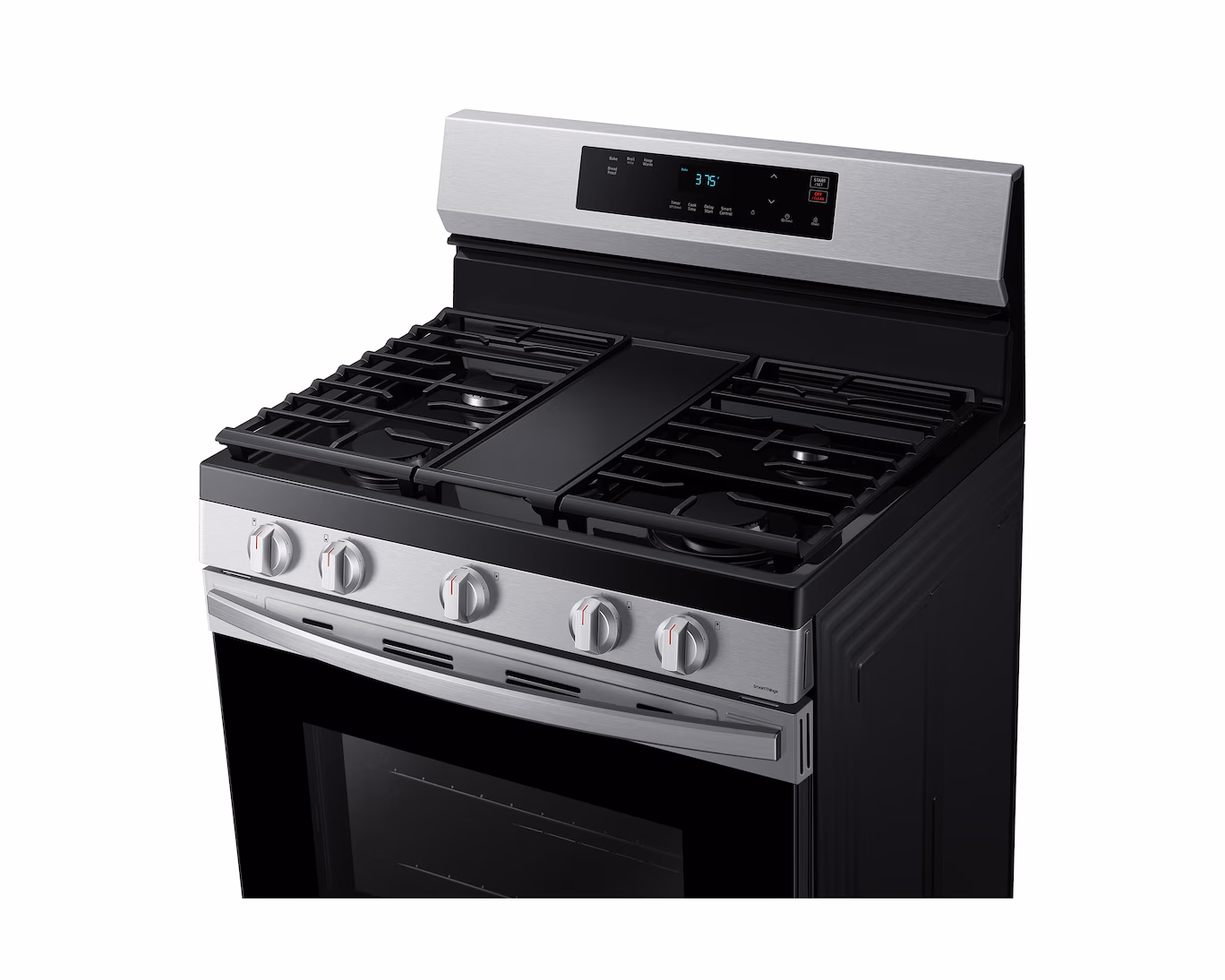 Cocina a Gas  Samsung 30" 5 Quemadores Horno Wi-Fi  Plancha NX60A6115SS/AP - imagen 6