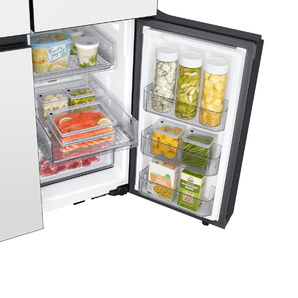 Refrigeradora Samsung Bespoke 29 Pies 4 Puertas con Centro de Bebidas RF29DB965012AP Blanca - imagen 8