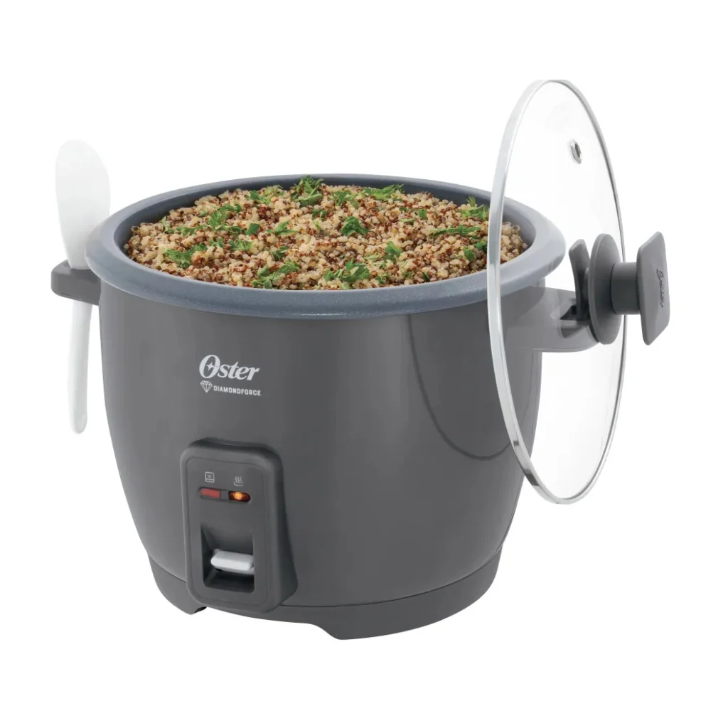 Olla Arrocera Oster 10 Tazas DiamondForce CKSTRCB10DFSKE Gris - imagen 4