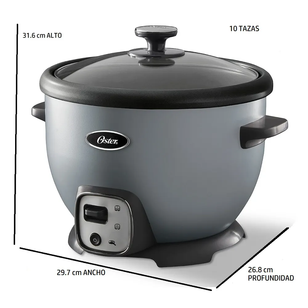 Olla Arrocera Oster de 10 Tazas Función Sofrito CKSTRC8029S - imagen 5
