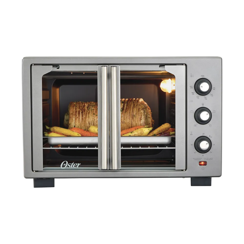 Horno con Freidora de Aire Oster 35L Puertas Francesas TSSTTV35FDMAFNS Gris - imagen 2