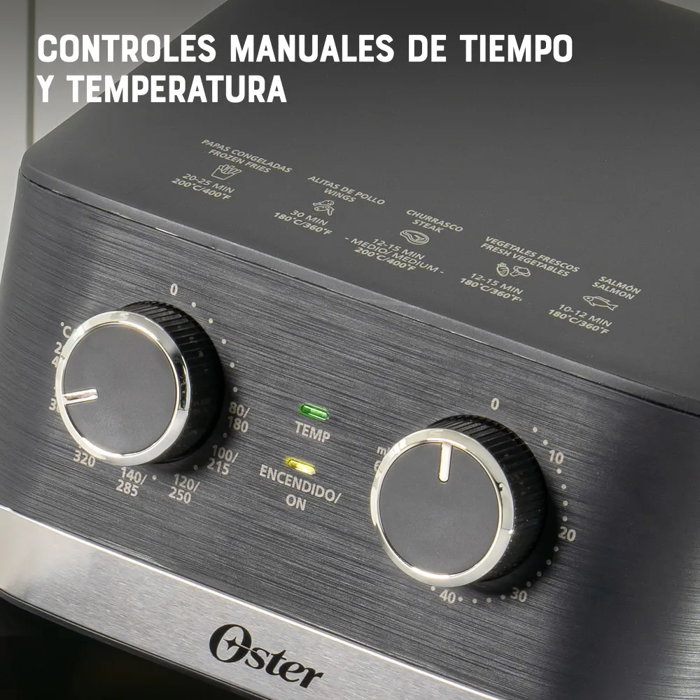 Freidora de Aire Oster 4 L Manual  CKSTAF401MDF - imagen 5